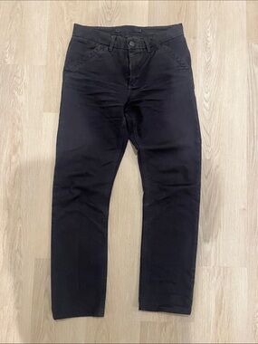 Men's Freenote Cloth Workers Chino 14oz Black - Men’s 31